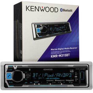 Kenwood KMR-M315BT Marine Digital Media Reciever With Bluetooth